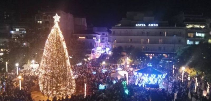 Την Πέμπτη 12 Δεκεμβρίου το άναμμα του Χριστουγεννιάτικου δέντρου