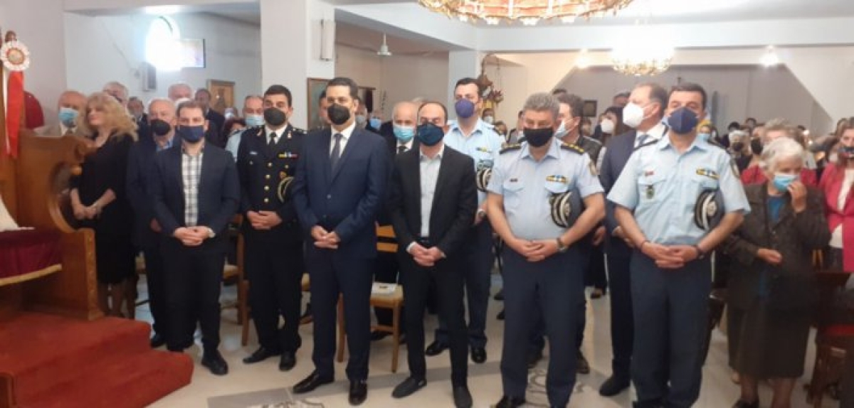 Αγρίνιο: Την προστάτιδά τους Αγία Ειρήνη τίμησαν οι απόστρατοι των Σωμάτων Ασφαλείας