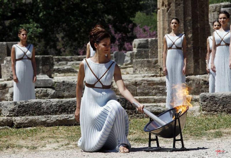 Ανακοίνωση διέλευσης και υποδοχής της Ολυμπιακής Φλόγας στην Πόλη της Ναυπάκτου