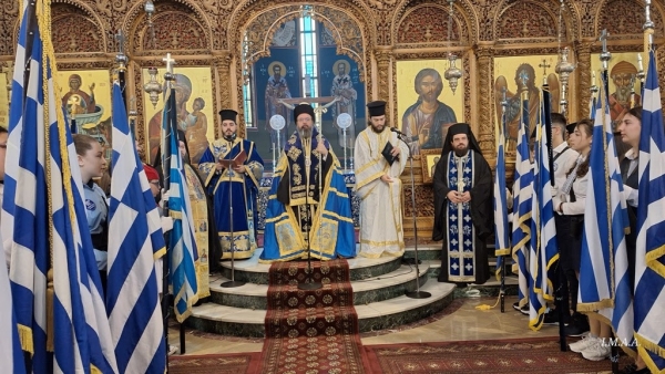 Η εορτή του Ευαγγελισμού της Θεοτόκου στην Ιερά Μητρόπολη Αιτωλίας και Ακαρνανίας