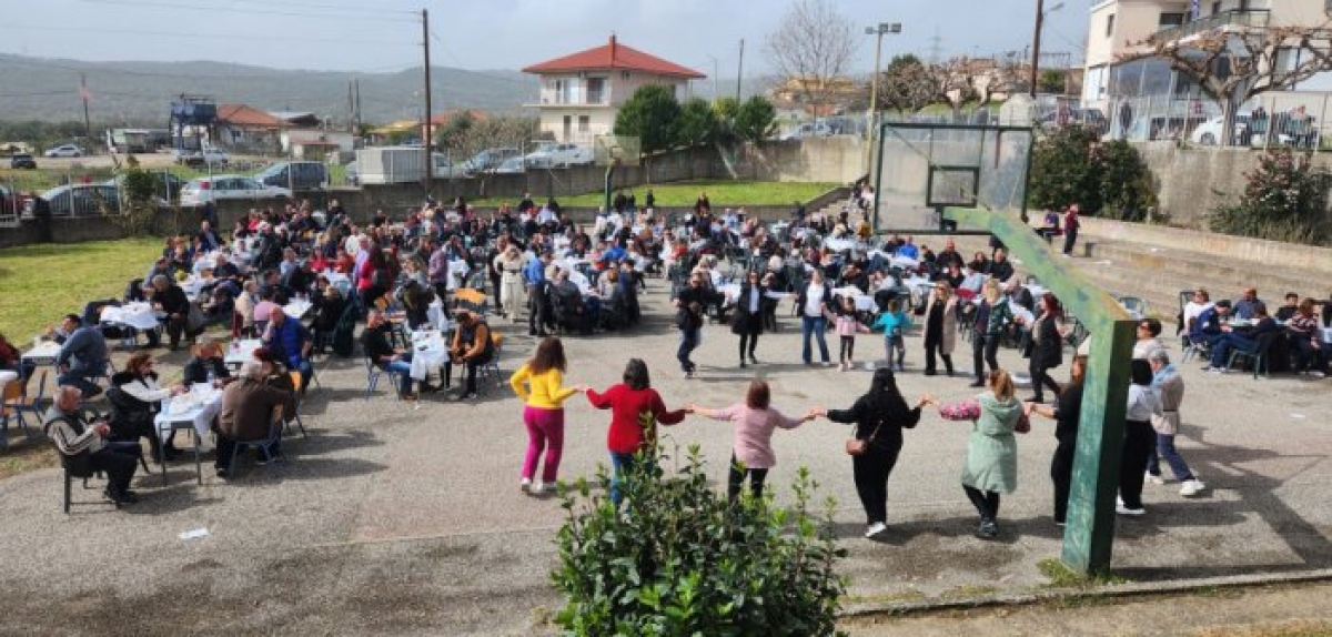 Αγρίνιο: Με χορό και σαρακοστιανά εδέσματα γιορτάστηκαν τα κούλουμα σε Νεάπολη – Στράτο