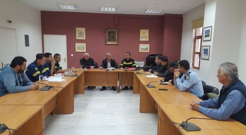 Συνεδρίασε το Συντονιστικό Πολιτικής Προστασίας στο Θέρμο