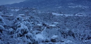 Κοιλάδα του Αχελώου: Εντυπωσιακές εικόνες από το χιονισμένο τοπίο