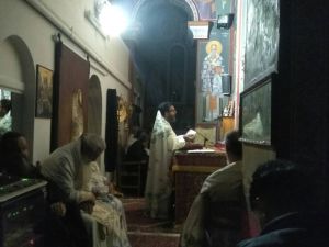 Ιερά Αγρυπνία για τον Όσιο Δαυίδ στην Καμαρούλα Αγρινίου