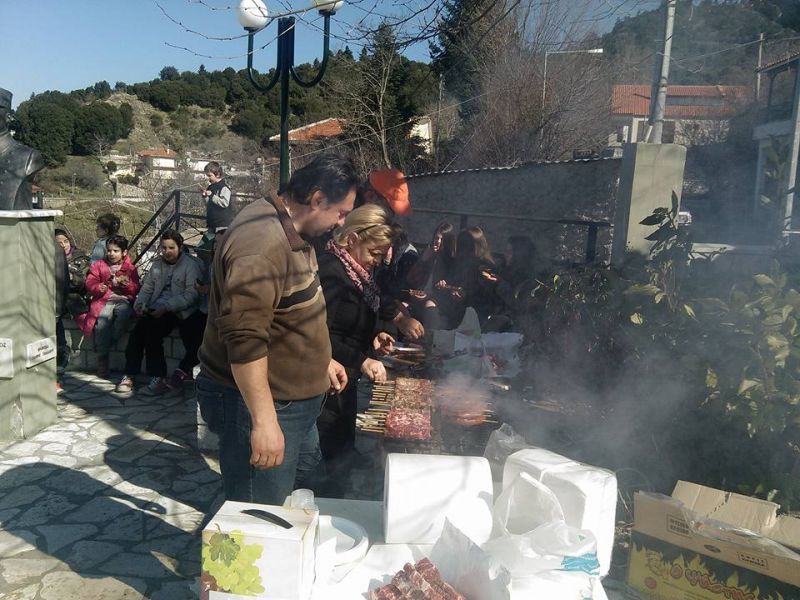 Το τσίκνισαν &quot;Παραδοσιακά&quot; στον Άγιο Βλάση