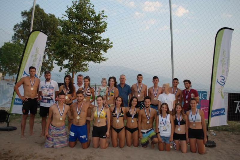 Η Ναύπακτος στο επίκεντρο των φίλων του Beach Volley