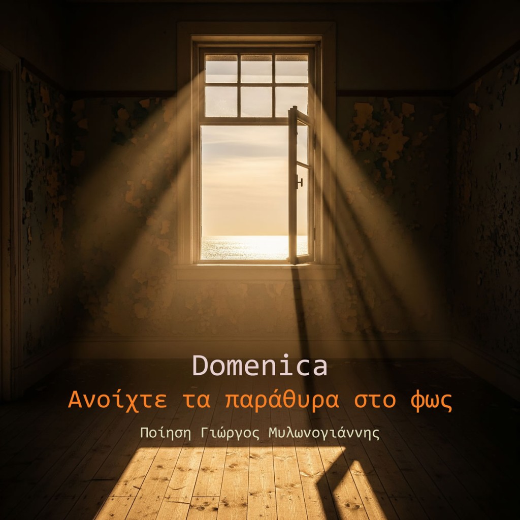 Domenica – «Ανοίχτε τα παράθυρα στο φως» !