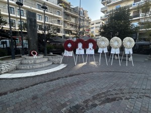 Αγρίνιο: Η Μεγάλη Παρασκευή της Ορθοδοξίας συναντά τη Μεγάλη Παρασκευή της Ιστορίας-Στεφάνια στην μνήμη των 120