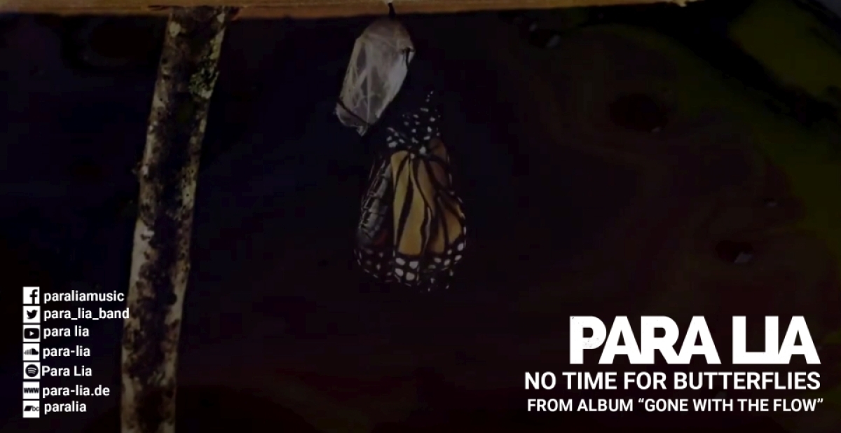 PARA LIA – “No Time For Butterflies” από το άλμπουμ “Gone With The Flow” 