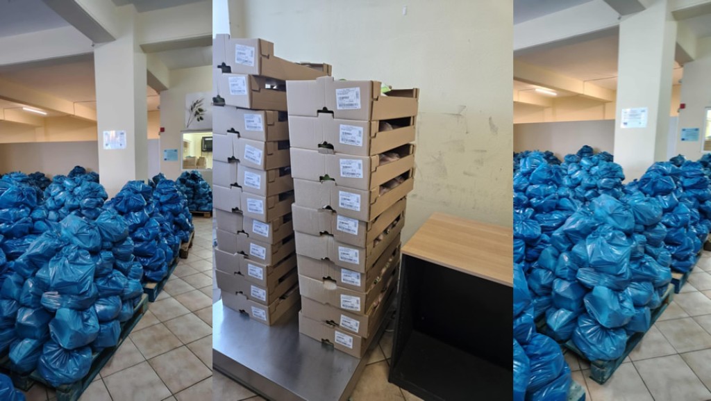 Διανομή τροφίμων από τη Διεύθυνση Κοινωνικής Προστασίας του Δήμου Αγρινίου