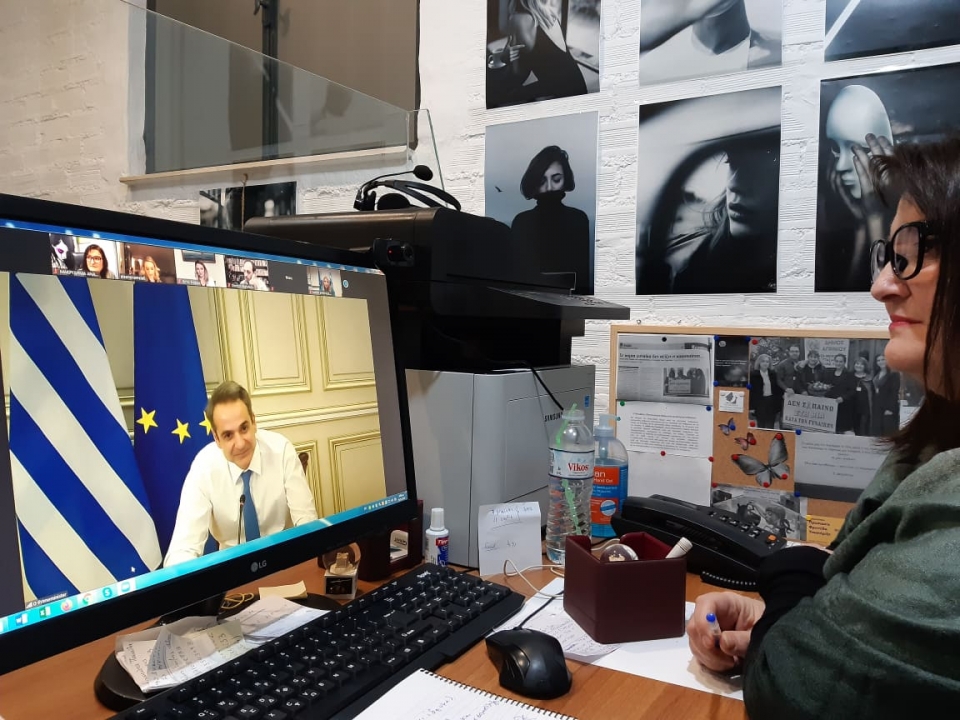 Συμμετοχή του Ξενώνα Φιλοξενίας Γυναικών του Δήμου Αγρινίου σε διαδικτυακή συζήτηση παρουσία του Πρωθυπουργού