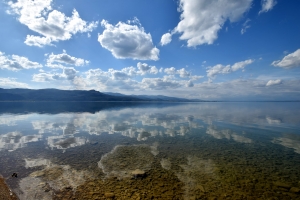 Ένα μοναδικό φωτογραφικό πανόραμα της λίμνης Τριχωνίδας