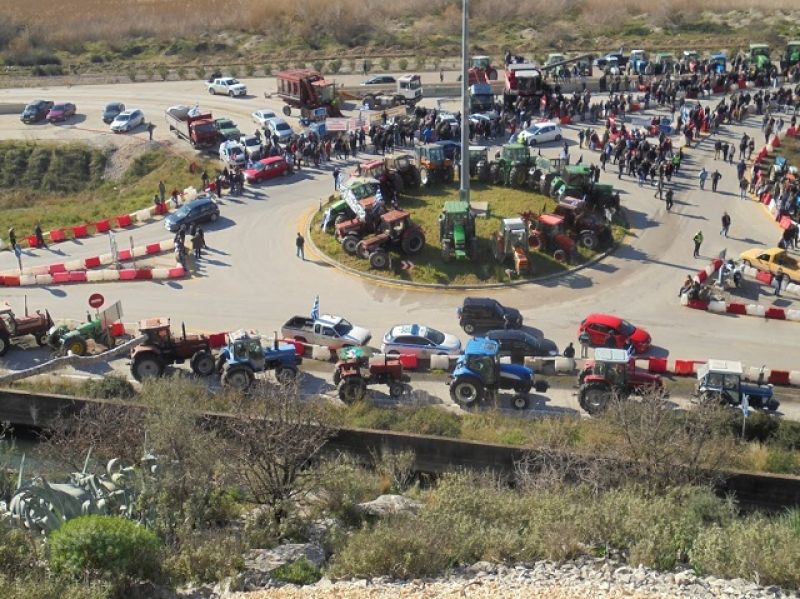 Mπλόκα από την Κυριακή στην Αιτωλοακαρνανία