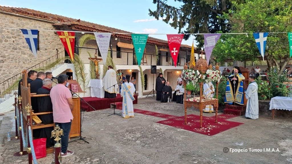 Η Απόδοση της Εορτής της Κοιμήσεως της Θεοτόκου στην Ι. Μ. Αιτωλοακαρνανίας