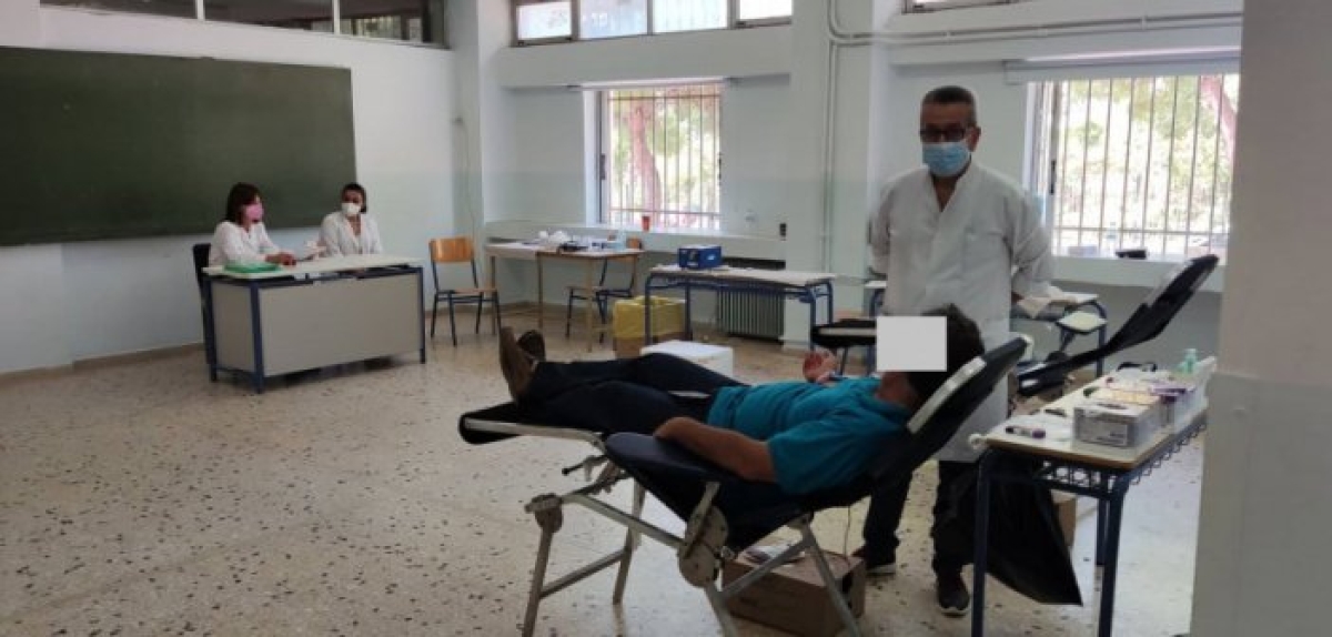 6η ΥΠΕ: Εθελοντική αιμοδοσία και rapid test μελών της εκπαιδευτικής κοινότητας σε Αγρίνιο, Πάτρα και Πύργο (εικόνες – video)