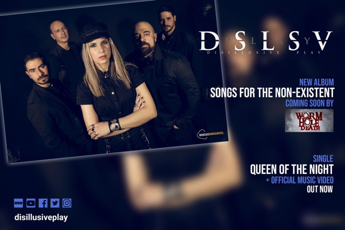 DISILLUSIVE PLAY – single “Queen Of The Night” από το επερχόμενο άλμπουμ &quot;Songs for the Non-Existent&quot;