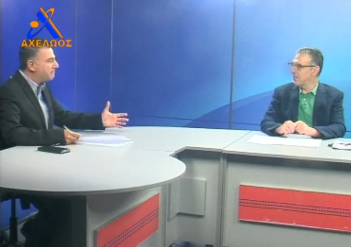 Γιάννης Σελιμάς σε ΑΧΕΛΩΟ-ΤV: «Δεν ασχολούμαι με την πολιτική για την καρέκλα μα για την προσφορά με την δύναμη της γνώσης, είμαι εδώ για το ισχυρό Αγρίνιο της ελπίδας» (βίντεο)