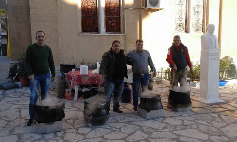 Άναψαν τα καζάνια και αρχισε η γιορτή τσιγαριδας στη Kατούνα