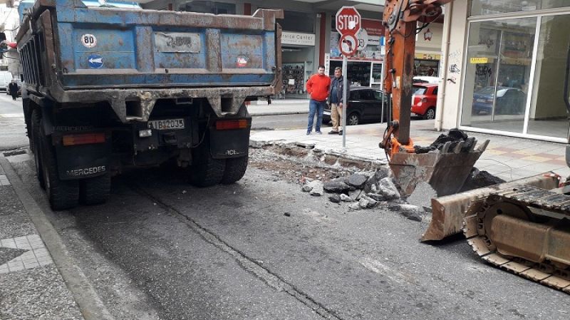 Μετατίθεται για Τρίτη και Τετάρτη το κλείσιμο της οδού Κύπρου στο Αγρίνιο