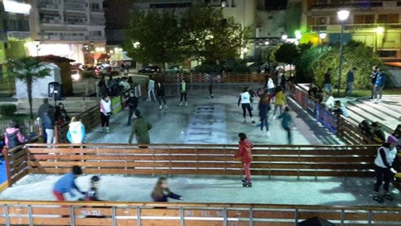 «Έπιασε» δουλειά το παγοδρόμιο στη Δημάδη