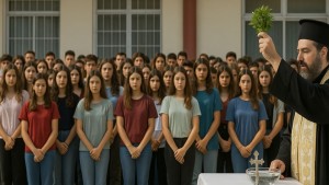 Παρουσία Δημάρχου Ιερής Πόλης Μεσολογγίου και εκπροσώπων της Δημοτικής Αρχής  στον αγιασμό των σχολικών μονάδων