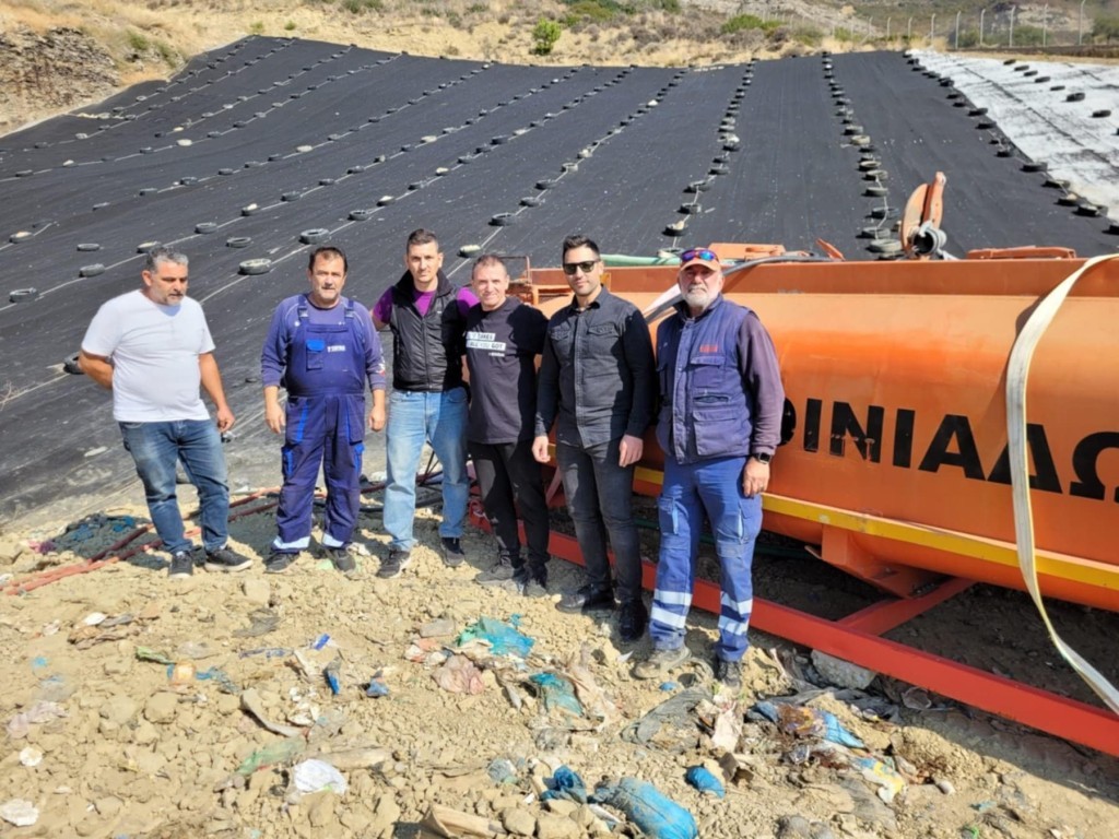 Ενισχύει την πυροπροστασία του ο ΧΥΤΑ Δήμου Ιερής Πόλης Μεσολογγίου