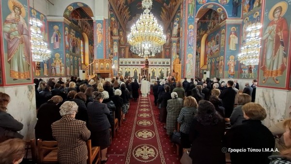 Σάββατο Β’ Νηστειών στην Ι. Μ. Αιτωλοακαρνανίας