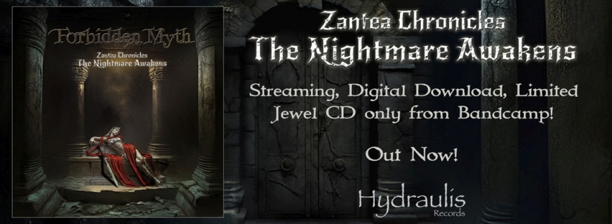 FORBIDDEN MYTH – νέο άλμπουμ “Ζantea Chronicles : The Nightmare Awakens”