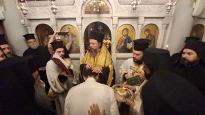Κουρά νέου Μοναχού στην Ι. Μ. Παναγίας Ελεούσης της Ι. Μ. Αιτωλοακαρνανίας
