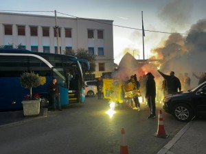 Αποθέωση για τον Παναιτωλικό στην Αθήνα (βίντεο)