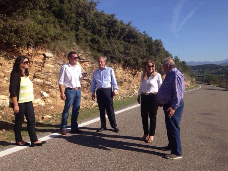 Εργασίες στον δρόμο Ταξιάρχη-Λευκού Θέρμου