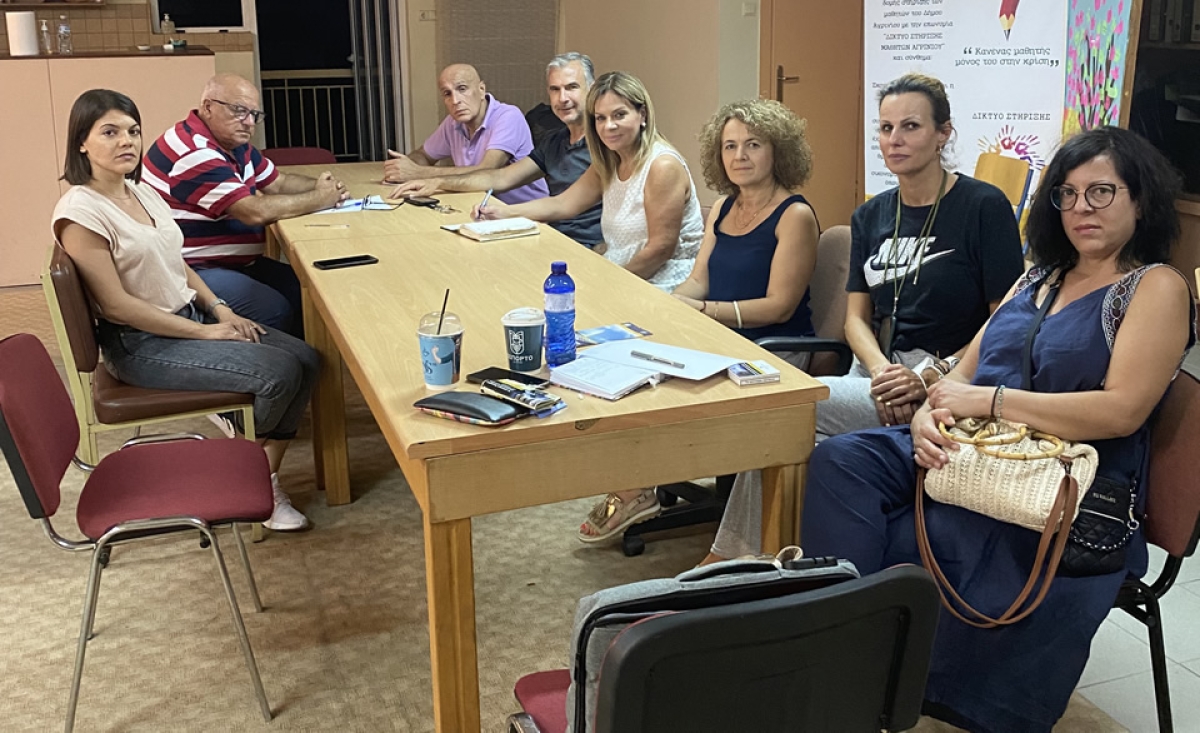 Χριστίνα Σταρακά: Συνάντηση με το Σύλλογο Εκπαιδευτικών Πρωτοβάθμιας Εκπαίδευσης. Στο επίκεντρο η σχολική στέγη και οι συντηρήσεις – επισκευές