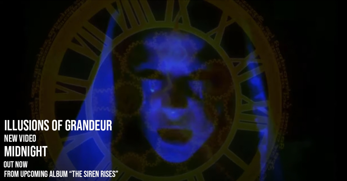ILLUSIONS OF GRANDEUR – νέο official video “Midnight” από το επερχόμενο άλμπουμ &quot;The Siren Rises&quot;