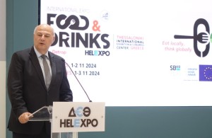 Εγκαίνια της έκθεσης Food &amp; Drinks International Expo by Detrop | Κώστας Τσιάρας: Να ενισχύσουμε την εξωστρέφεια και την ανταγωνιστικότητα του κλάδου τροφίμων και ποτών