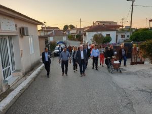 Στην Γουριά περιόδευσε χθές ο υποψήφιος Δήμαρχος για τον Δήμο Ι. Π. Μεσολογγίου Κώστας Λύρος