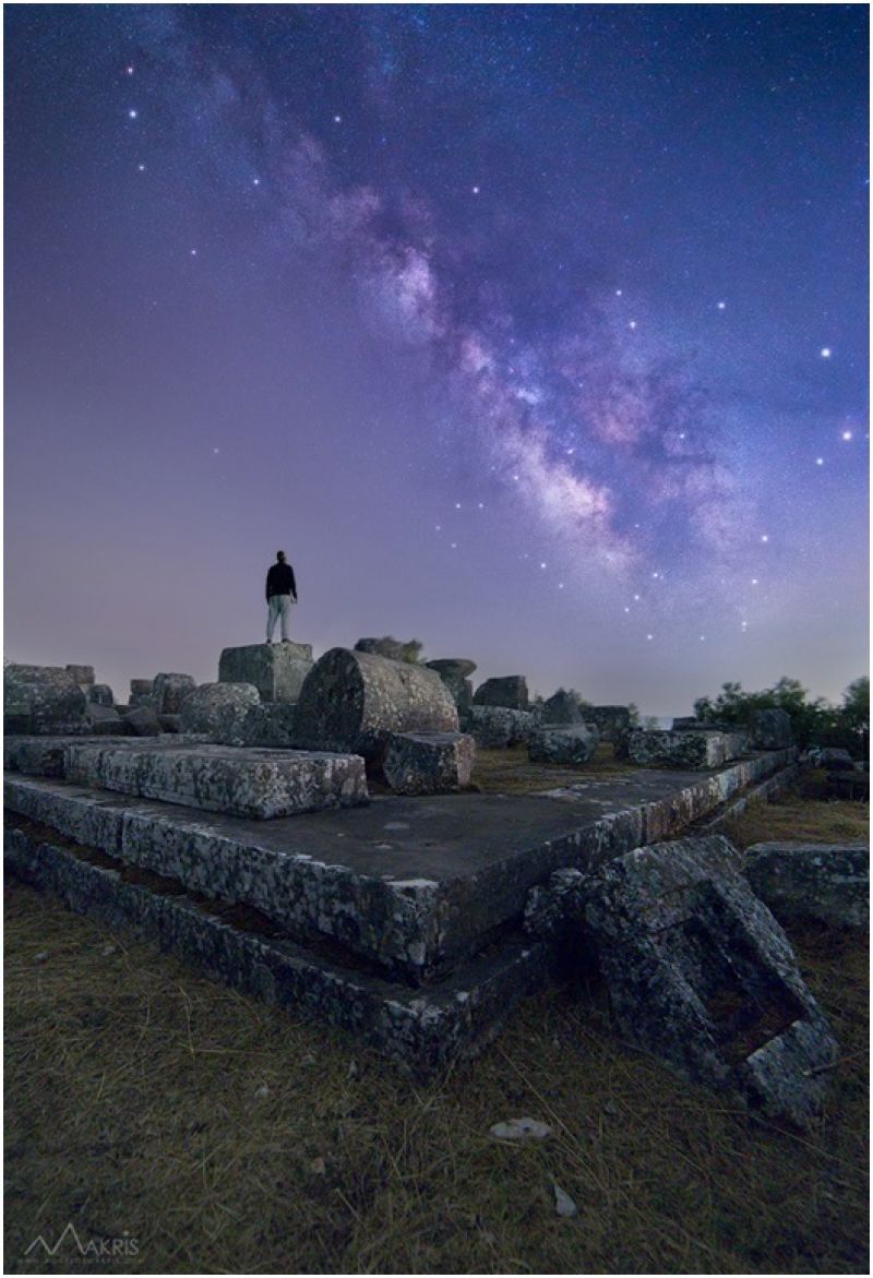 Η αστροφωτογραφία από τον Ναό Στρατίου Διός που βραβεύτηκε και η αξιέπαινη χειρονομία