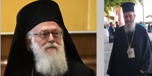 Ο Ναυπάκτου Ιερόθεος επισκέφθηκε τον Αρχιεπίσκοπο Αναστάσιο στον «Ευαγγελισμό»