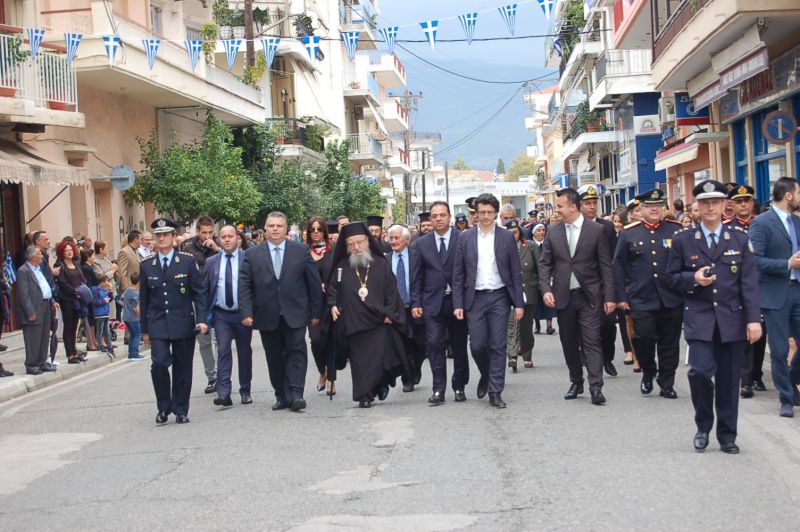 «Οι νέες γενιές να είναι υπερήφανες για τους προγόνους τους»  Εορτασμός της 28ης Οκτωβρίου στην Ιερή Πόλη του Μεσολογγίου