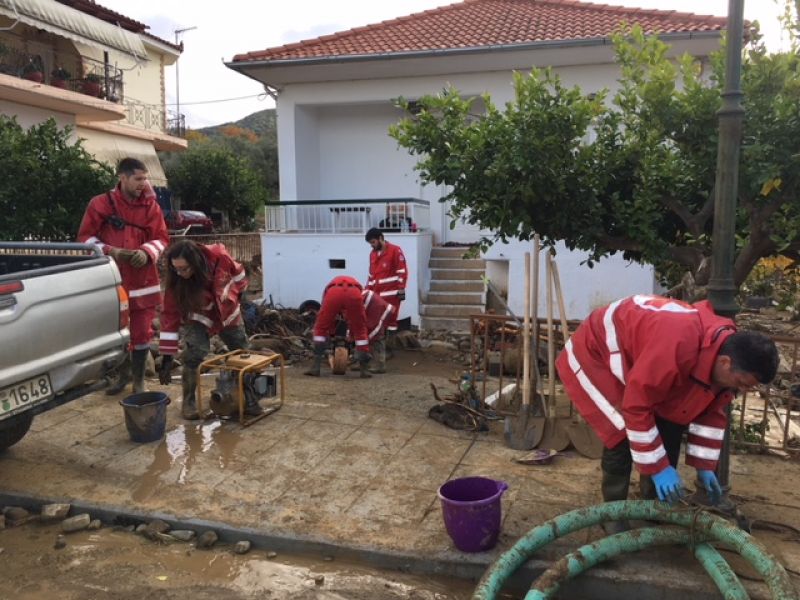 Κινητοποίηση Σαμαρειτών Διασωστών Πάτρας του Ε.Ε.Σ. στο Ζευγαράκι (φωτο)