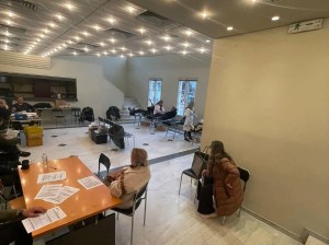Αγρίνιο: Σε εξέλιξη εθελοντική αιμοδοσία στο Παπαστράτειο Μέγαρο