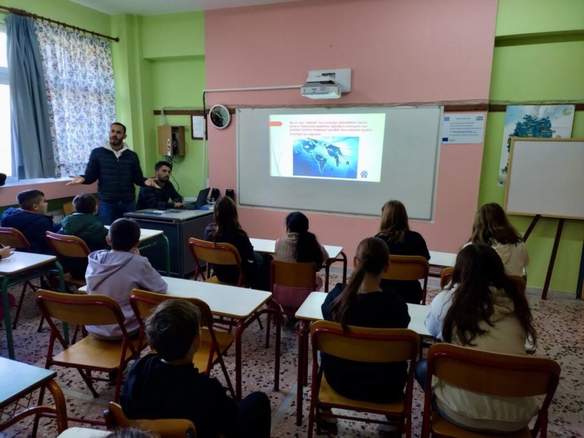 Eκπαιδευτικές δράσεις για την ασφαλή πλοήγηση στο διαδίκτυο σε σχολεία της Αιτωλοακαρνανίας