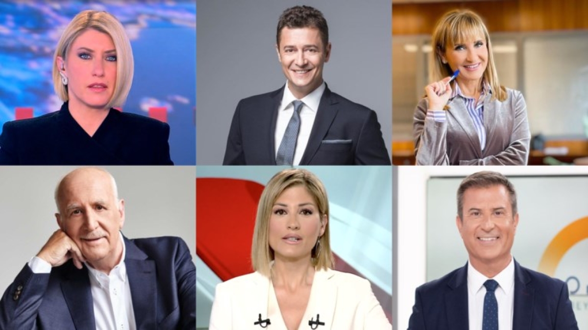 Εκλογές 2023: Αυτοί είναι οι 6 δημοσιογράφοι του debate, που θα κάνουν ερωτήσεις στους πολιτικούς αρχηγούς