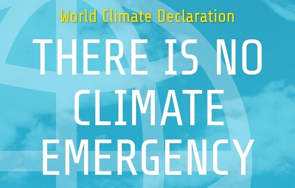 ΠAΓΚΟΣΜΙΑ ΔΙΑΚΗΡΥΞΗ για το Κλίμα: "Δεν υπάρχει κλιματική κρίση"!!!
