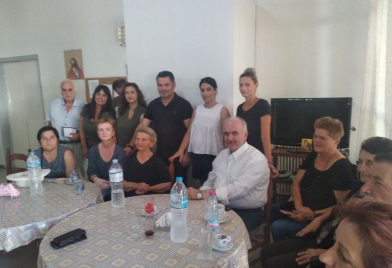 «Έχουμε ηθική υποχρέωση να στηρίξουμε τους συνανθρώπους μας που διανύουν την Τρίτη Ηλικία» -Επίσκεψη του Δημάρχου Κώστα Λύρου στο ΚΑΠΗ