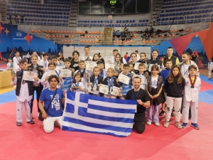 Taekwondo Κακαρελης. 2ος Σύλλογος στο διεθνές μίτινγκ με 250 συλλόγους από όλη την Ευρώπη