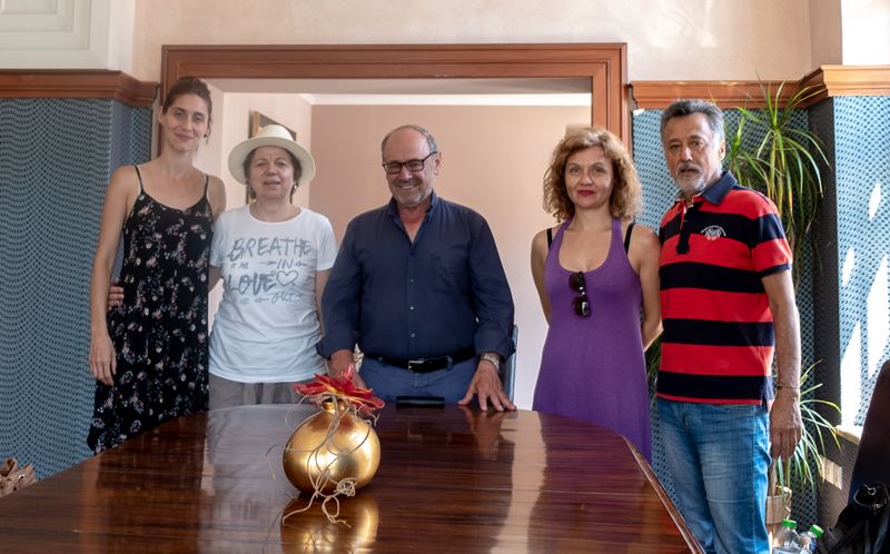 Συνάντηση με τον Δήμαρχο Ναυπακτίας στελεχών της κίνησης πολιτών «ΔΡΩ» για την προώθηση της «Πολιτιστικής Διαδρομής» της Αιτωλοακαρνανίας