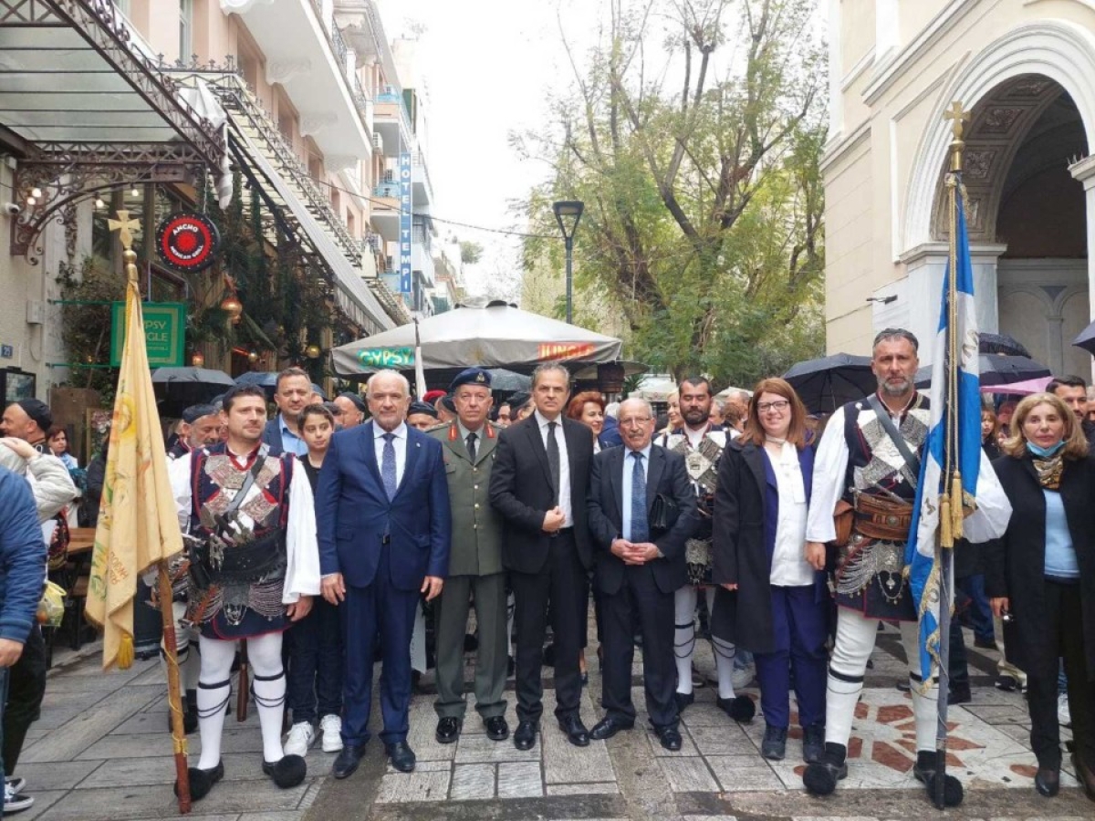 Με υπερηφάνεια το Μεσολόγγι τίμησε στην Αθήνα τους πεσόντες των Πολιορκιών και της Εξόδου του Μεσολογγίου