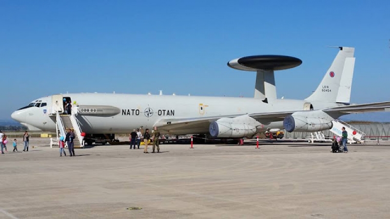 Το AWACS στην γιορτή της Πολεμικής Αεροπορίας στο Άκτιο