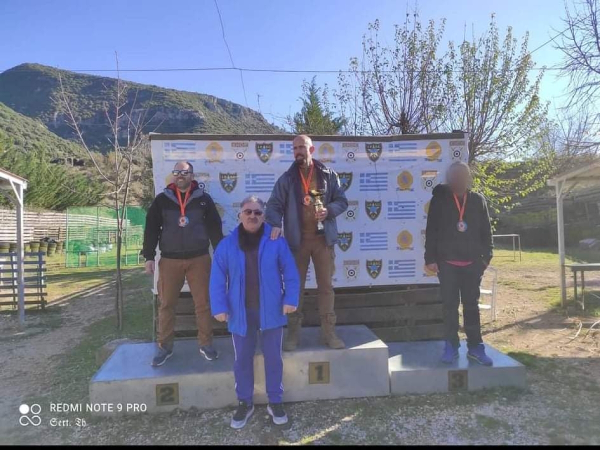 Δεύτερη θέση για αθλητή του Σκοπευτικού Ομίλου Αιτωλοακαρνανίας&quot;Σκοπευτής&quot;