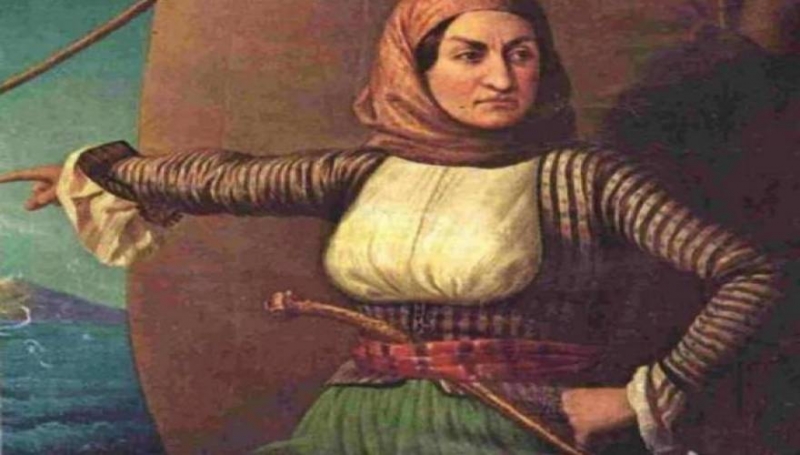 25η Μαρτίου 1821: Λασκαρίνα Μπουμπουλίνα- Η Κυρά της Επανάστασης